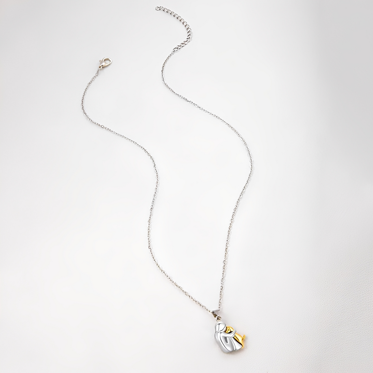 Neko Necklace with Dog and Owner Pendant