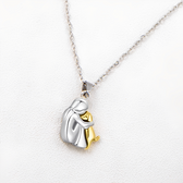 Neko Necklace with Dog and Owner Pendant