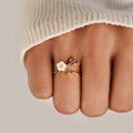 Leah Flower Ring