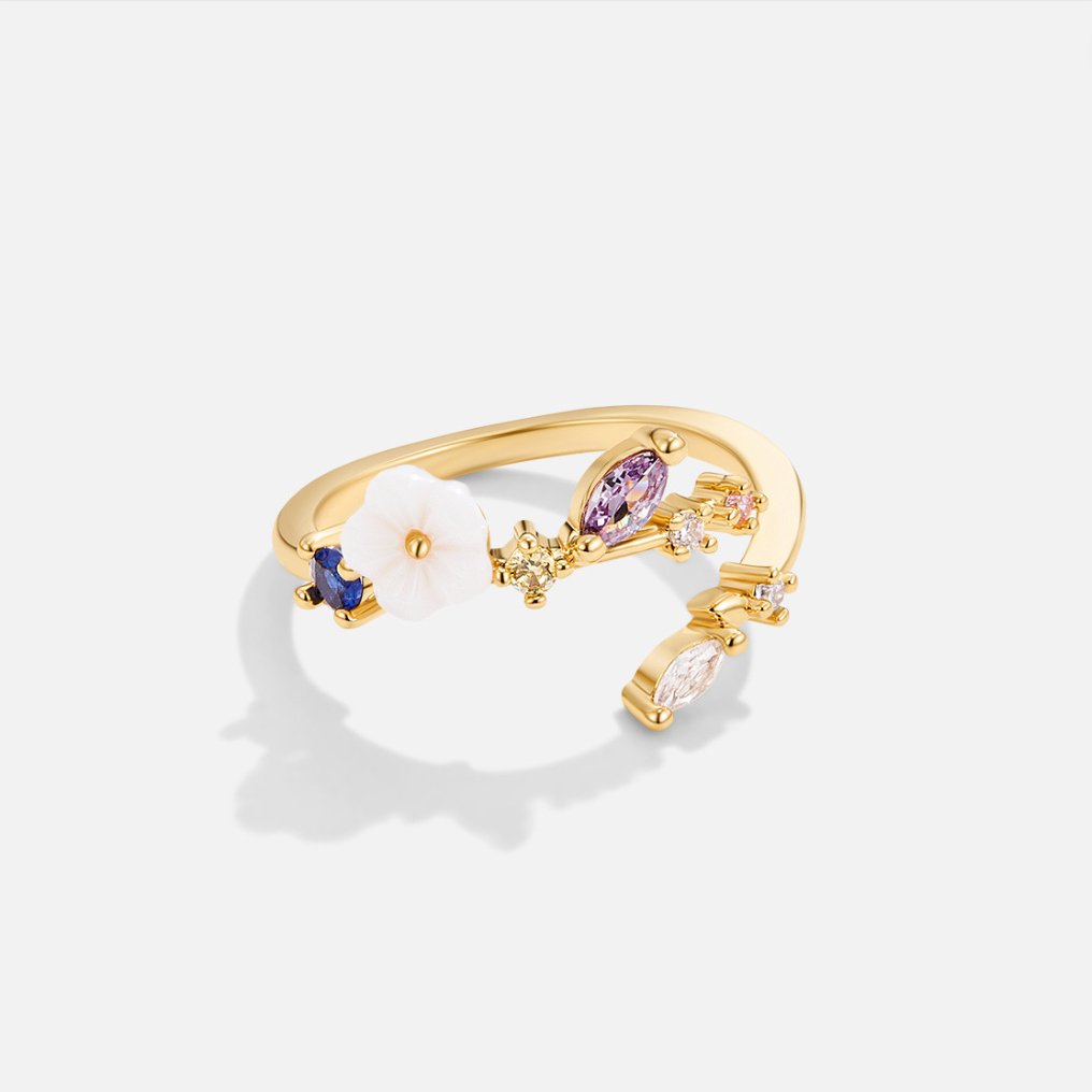 Leah Flower Ring