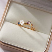 Leah Flower Ring