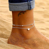 Mini Heart Anklet
