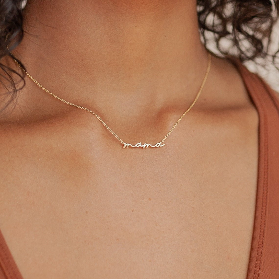 Delicate Mom Necklace
