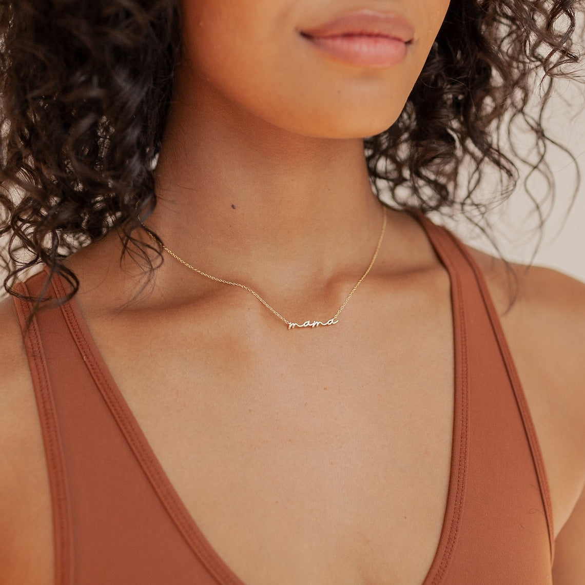 Delicate Mom Necklace