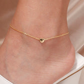 Mini Heart Anklet