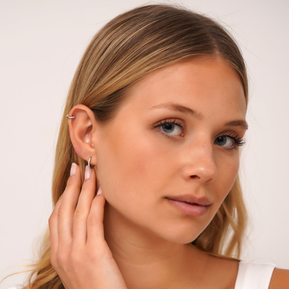 Minimalist Huggie Hoop Earrings