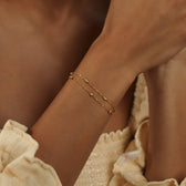 Double Ripple Bead Bracelet
