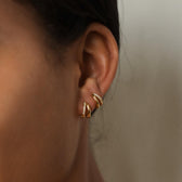 Duo Huggie Earrings