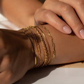 Chain Bracelets - Minimalist Layered Bracelets