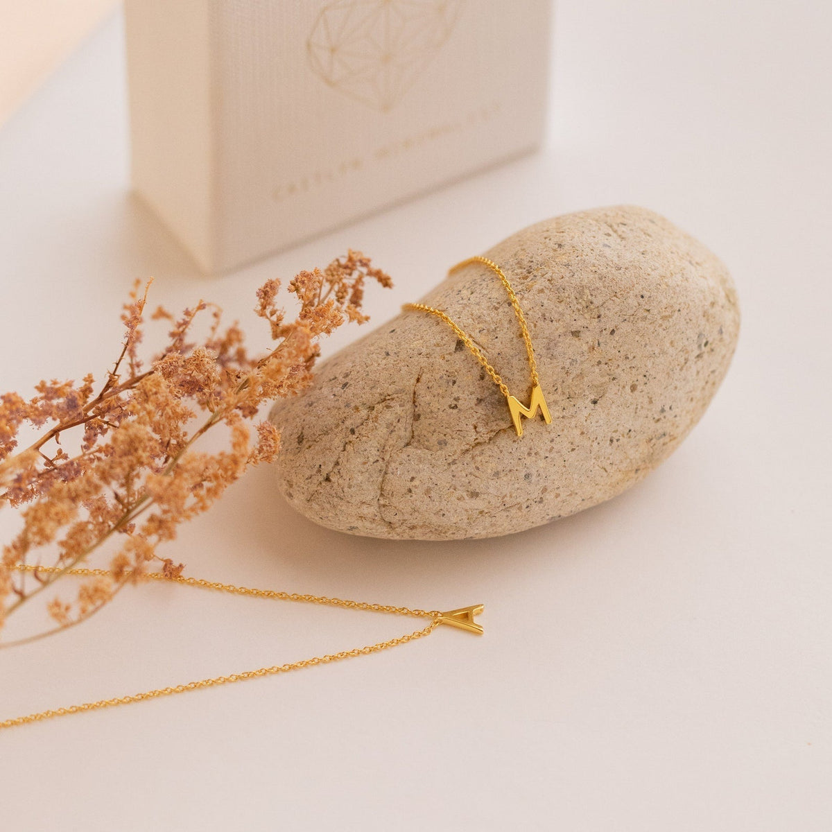Delicate Necklace with Initials