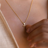 Delicate Necklace with Initials