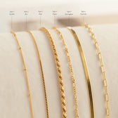 Chain Bracelets - Minimalist Layered Bracelets
