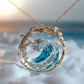 Serenity Ocean Promise Necklace
