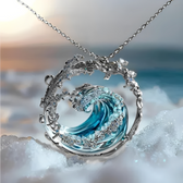 Serenity Ocean Promise Necklace