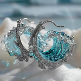 Monica Ocean-Inspired Earrings