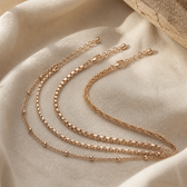Everyday layered bracelet