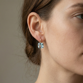 Manon Vintage Blue Earrings