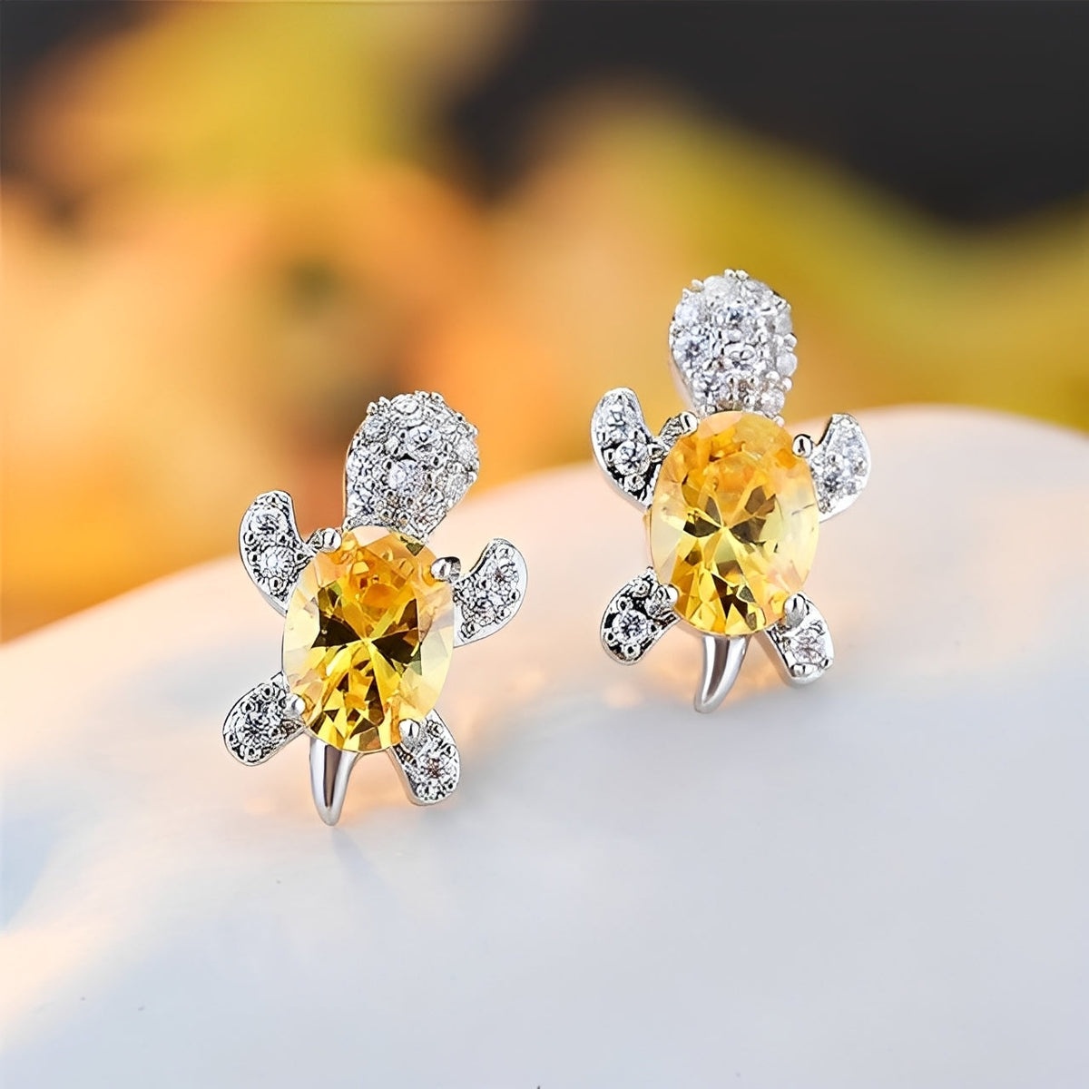 Talia Sea Turtle Earrings