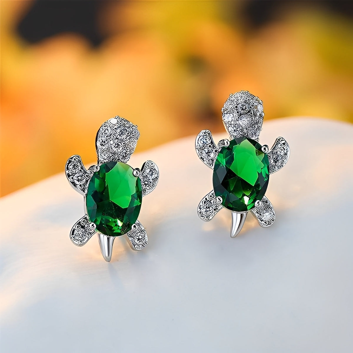 Talia Sea Turtle Earrings