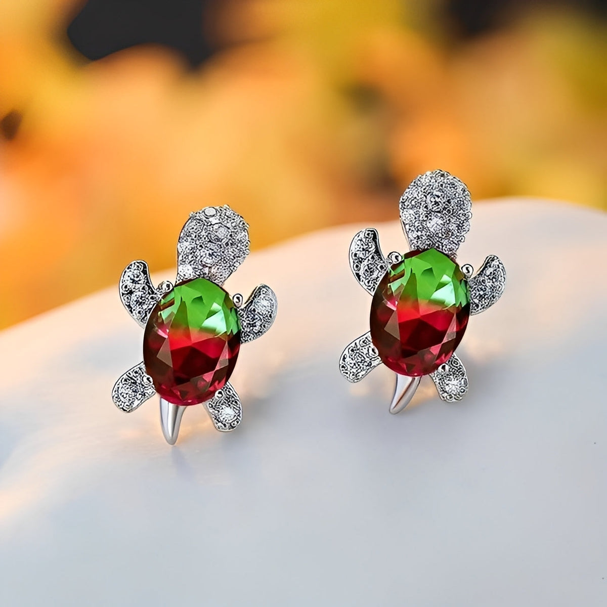 Talia Sea Turtle Earrings