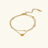 Rowena Layered Anklet