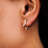 Huggie Star Earrings