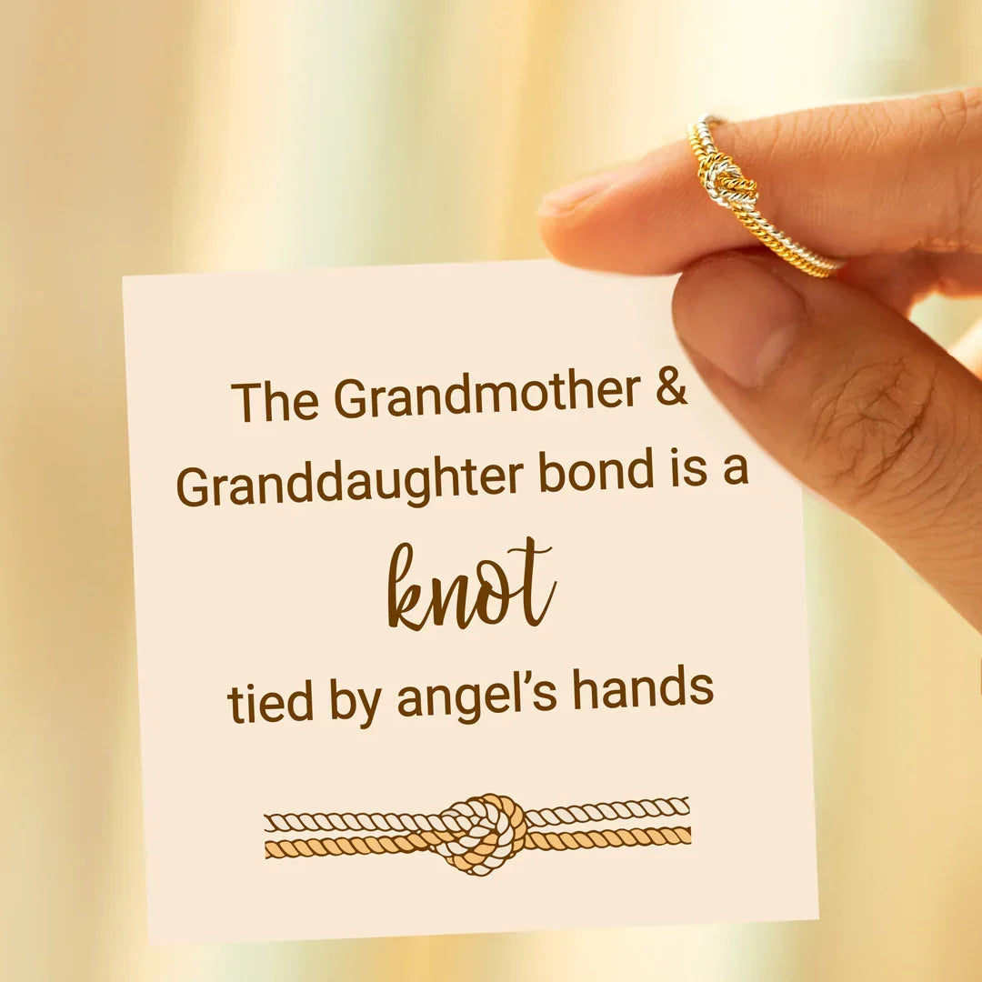 Mother and Daughter Link Ring