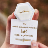 Mother and Daughter Link Ring